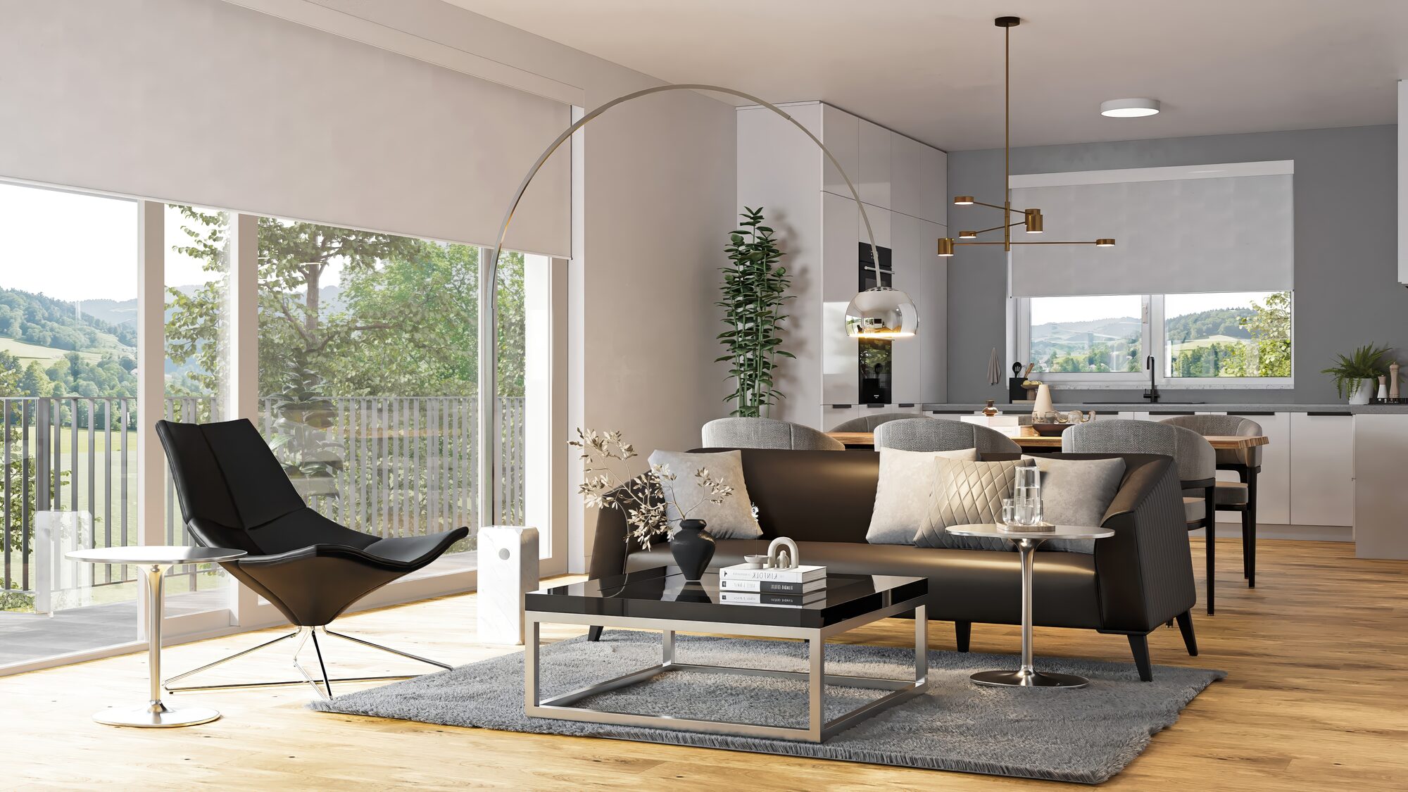 Penthouse Wohnbereich